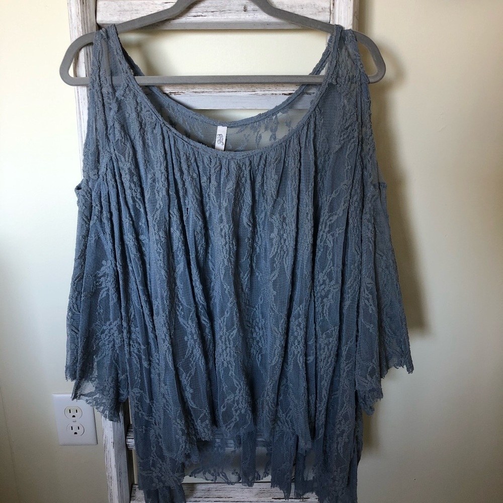 Free People Lace Top